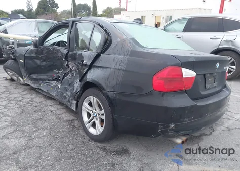 2008 BMW 328I from USA, damaged, VIN WBAVC57538NK77555